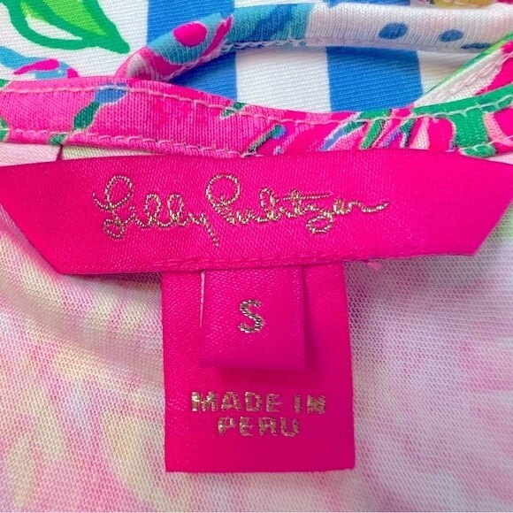 Lilly Pulitzer Margo Multi Paradise Found Engineered Dress Size S - Picture 7 of 11